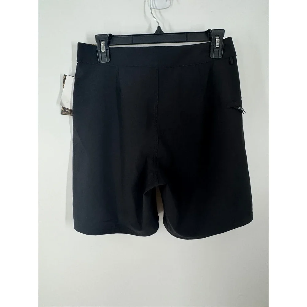 Vans Mens The Daily Solid Boardshort Black Checkerboard 18